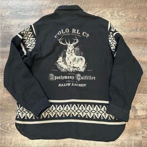 Rare polo elk shirt nwt size large